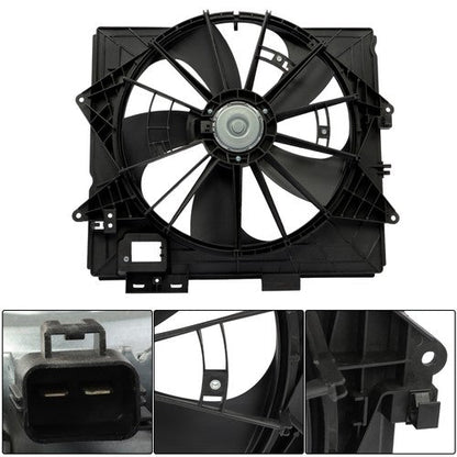 622930 Radiator Condenser Cooling Fan Assembly For Cadillac CTS 2009 2010-2013