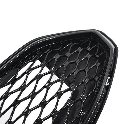 Front Honeycomb Trim Black Plastic Grille Grill For Ford Fusion 2017 2018