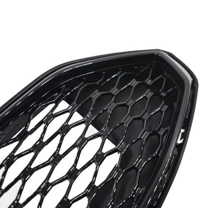 Front Honeycomb Trim Black Plastic Grille Grill For Ford Fusion 2017 2018