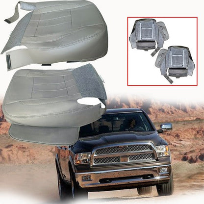 Front Bottom Leather Seat Cover for Dodge for Ram 1500 Laramie 2006 2009