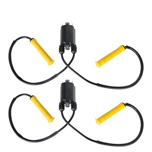 2X Ignition Coil W Wire Cap For HONDA VTX1300 R/T/S/C 2004-09 VT1300 2010-20 NEW