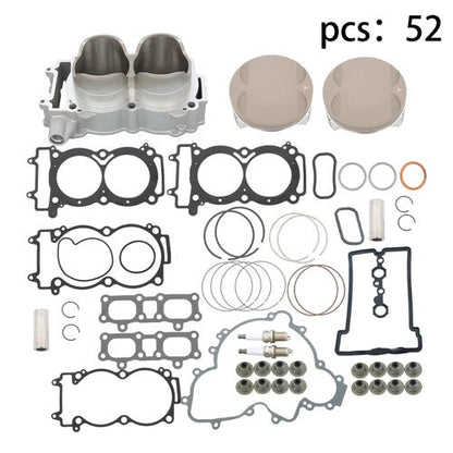 For Polaris 1000/RZR/XP 93mm Cylinder Gasket Piston Overhaul Kit 2014-18 3023156