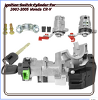 Ignition Switch LH RH Door Locks 2 Keys for Honda CRV 2003 2006