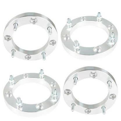 Wheel Spacers 4x156 1" 131mm M12x1.5 Silver 4Pcs For Polaris Polaris RZR 2015+