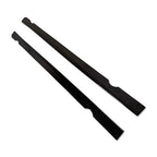 Pair Carbon Fiber Side Skirts Extension For 2013-16 Volkswagen GOLF 7 R VII MK7