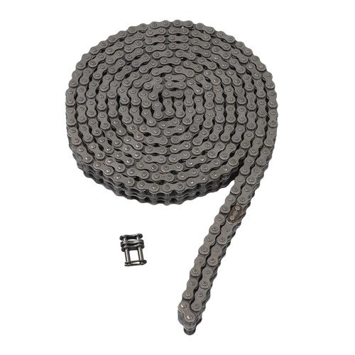 #35-2 Duplex Roller Chain 10 Feet Heavy Duty Double Strand with 2 Master Links
