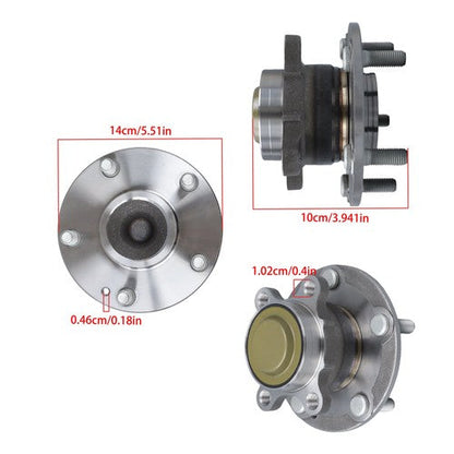 Rear Wheel Bearing & Hub Assembly For Honda Civic 2016-2025 Insight 2019-2022