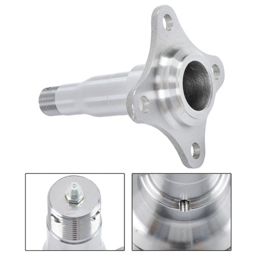 1PC For Weld-On 2.375" Round Spindle W/ Brake Flange Trailer Axle #84 3500lb