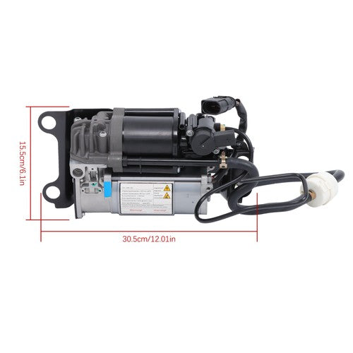 For Audi A8 Quattro 2011-2018 NEW 4H0616005C Air Suspension Compressor w/Bracket