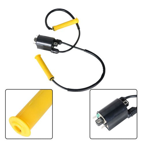 2X Ignition Coil W Wire Cap For HONDA VTX1300 R/T/S/C 2004-09 VT1300 2010-20 NEW
