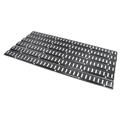 Heavy Duty 6 Pack 5FT E Track Rails Carbon Steel Black Powder Coated Universal