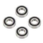 4Pcs 63/32-2RS Bearings 32��75��20mm Double Rubber Seals Deep Groove Ball Bearing