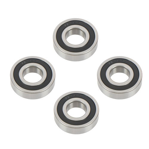 4Pcs 63/32-2RS Bearings 32×75×20mm Double Rubber Seals Deep Groove Ball Bearing