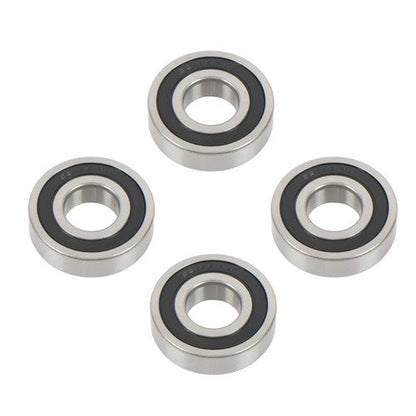 4Pcs 63/32-2RS Bearings 32×75×20mm Double Rubber Seals Deep Groove Ball Bearing