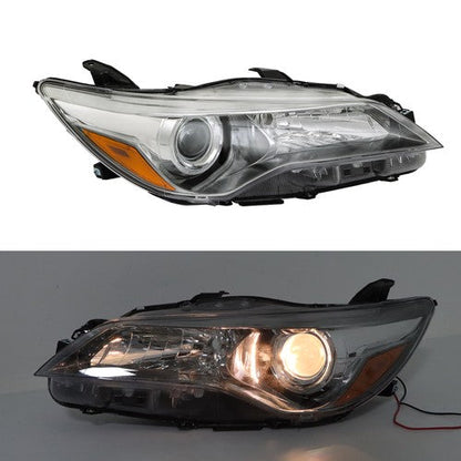 Pair Projector Headlights Headlamps Assembly For Toyota Camry 2015-2017 LH+RH