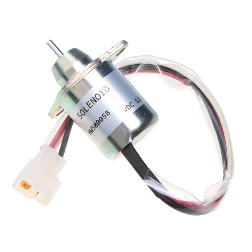Shut Off Solenoid 119653-77950 SA-4562-12 1503ES-12S5SUC5S Compatible with Kubota John Deere