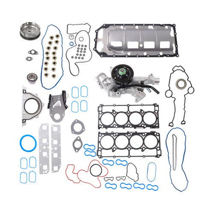 Full Gasket Set Timing Chain Kit Water Pump&Gasket 2004-2008 For Dodge Durango
