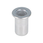 100 Pack 10-24 Aluminum Flange Nutserts Rivet Nut Rivnut Nutsert