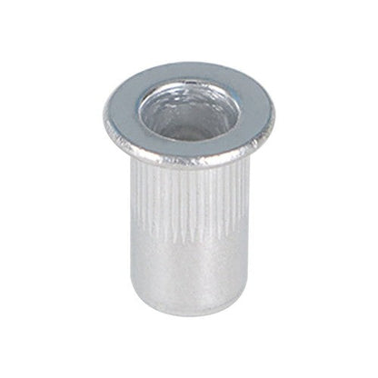 100 Pack 10-24 Aluminum Flange Nutserts Rivet Nut Rivnut Nutsert