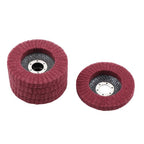 10 Pcs 4-1/2" Scour Flap Discs 320 & 600 Grit Sanding Discs for Angle Grinder