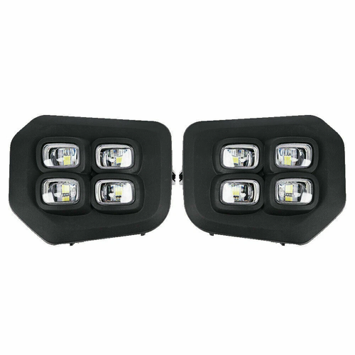 Fog lights 4-Eyes DRL LED Double Turn Signal for 2016-2023 for Toyota Tacoma