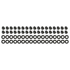 Fit For Chevrolet SBC 265 267 283 302 350 Small Block Black Cylinder Head Studs