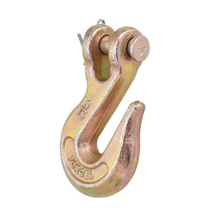 10 Pcs 5/16" Clevis Chain Grab Hook Wrecker Tow Chain Truck Trailer Tie