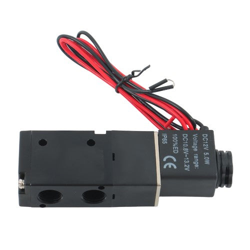 1/4" 3 Way 2 Position Directional Control Electric Solenoid Air Valve 12V DC HOT