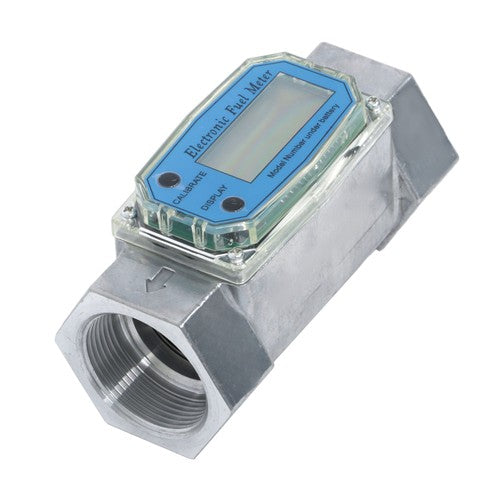 1.5inch 10.5-74 GPM Digital Turbine Flow Meter For Liquid Flow Meter