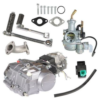 125cc 4 Stroke Engine Motor Kit Dirt Pit Bike For Honda CRF50 XR50 Z50 New