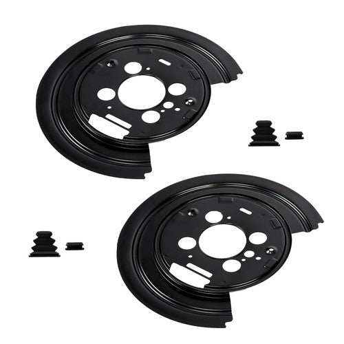 Pair Rear Set of 2 Brake Dust Shields For Ram 1500 2015-2019 924-235 4779823AC