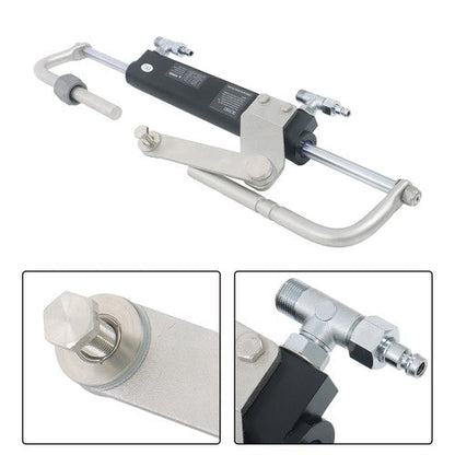 NEW 90HP Hydraulic Outboard Steering Kit With 20ft High Strength Nylon Hose
