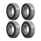1641-2RS Ball Bearing 1" x 2" x 9/16 Rubber Sealed (Qty 4)