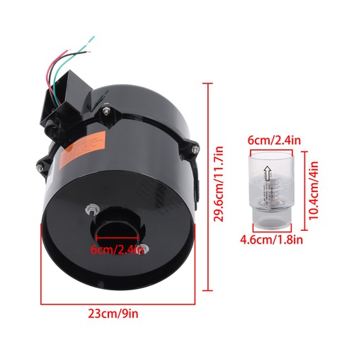 Replaces 6310220F Pool Blower 6310241 1HP 120V Spa Air Blower 2.6A Silencer Kit