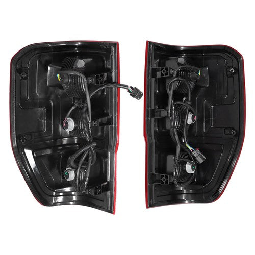 Tail Light Left+Right Side Halogen Rear For Ford Ranger XL 2019 2020-2022 Chrome