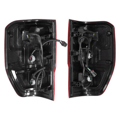 Tail Light Left+Right Side Halogen Rear For Ford Ranger XL 2019 2020-2022 Chrome