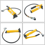 20T Low Profile Hydraulic Jack Porta Power Kit + CP-180 Manual Hydraulic