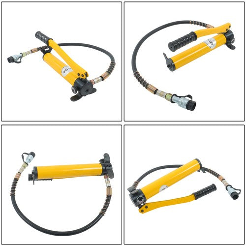 20T Low Profile Hydraulic Jack Porta Power Kit + CP-180 Manual Hydraulic