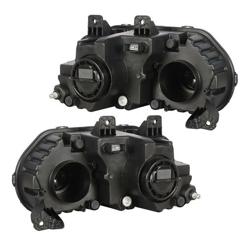 Pair Set For Dodge Challenger 2015-2018 Headlight Replacement Halogen Clear Lens