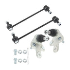 4pc Front Lower Ball Joints/Front Sway Bar Link Kit K500188 For Lexus 2010-2019