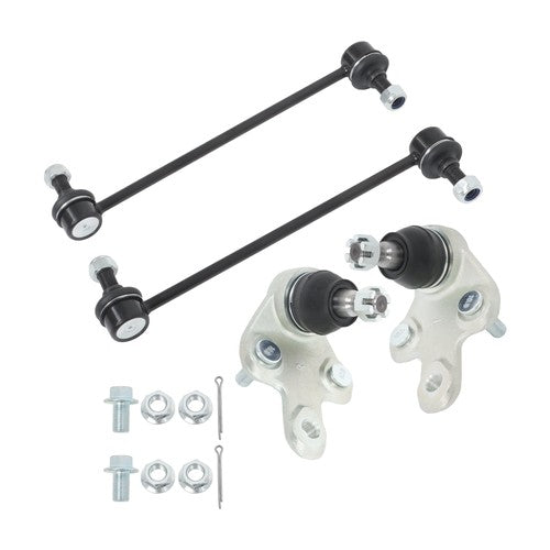 4pc Front Lower Ball Joints/Front Sway Bar Link Kit K500188 For Lexus 2010-2019