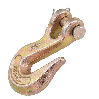 10 Pcs 5/16" Clevis Chain Grab Hook Wrecker Tow Chain Truck Trailer Tie