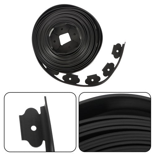 L-shaped Landscape Edging Border Kit 40 FT No-Dig Garden Edge Lawn Border