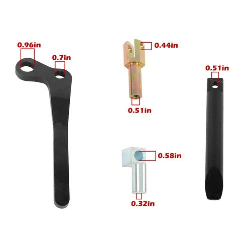 LH & RH Lever Kit For Bobcat 653 743 751 753 Bob-Tach Loader #6724775 #6724776