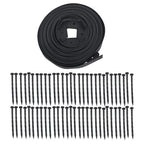 No-Dig Garden Edge 40 FT Lawn Border L-shaped Landscape Edging Border Kit