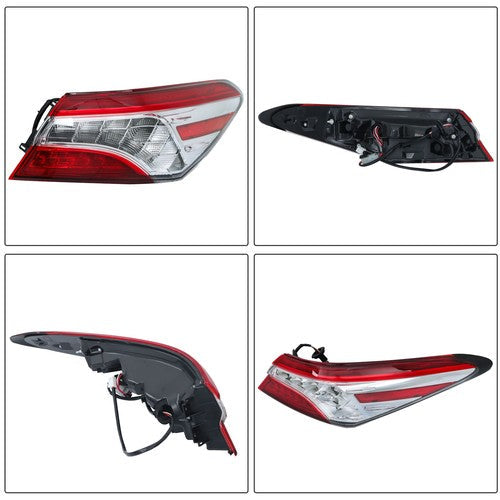Right Outer Tail Light Lamp For Toyota Camry XLE XSE 2018-20 LED Passenger Side