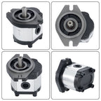 5/8" Keyed Shaft,Hydraulic Gear Pump 1-4 GPM SAE A-2 Bolts CCW Cast Iron Flange