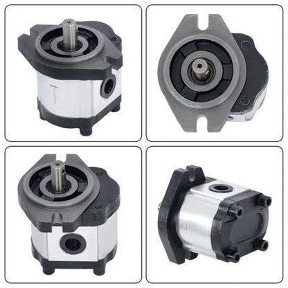 5/8" Keyed Shaft,Hydraulic Gear Pump 1-4 GPM SAE A-2 Bolts CCW Cast Iron Flange