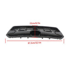 Fit For Subaru Crosstrek 2018-20 Front Bumper Grille Black Carbon Fiber Plastic