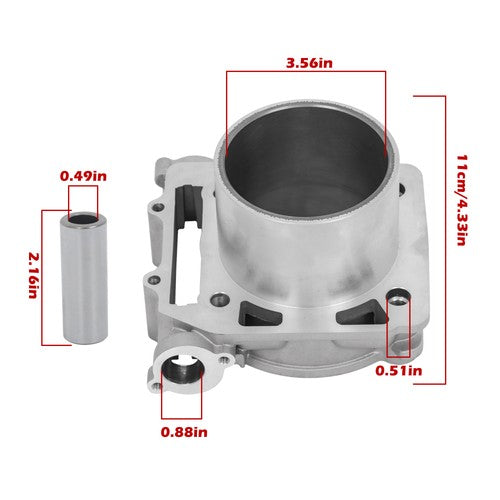For HISUN 800 UTV ATV 800cc YS800 MSU800 Qlink MASSIMO Front Rear Cylinder Kit